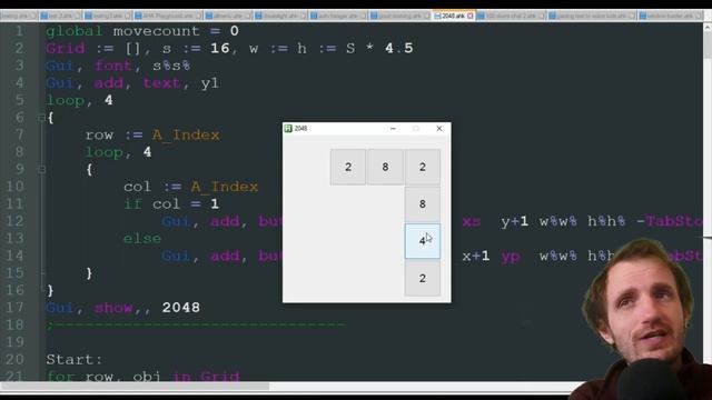 Show Case \ TABs "Can You Code" Challenge #3 2048 / Difficulty=⭐⭐_ _ _ смотреть онлайн
