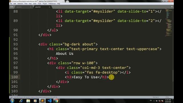 How To Create Professional & Modern Website | How To Make a Website HTML5, CSS3 & Bootstrap 4 Hindi смотреть онлайн