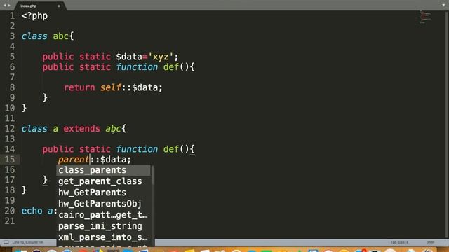 OOPS Concept in PHP in HINDI | Static Members | Static Function or Method | Part-7 смотреть онлайн