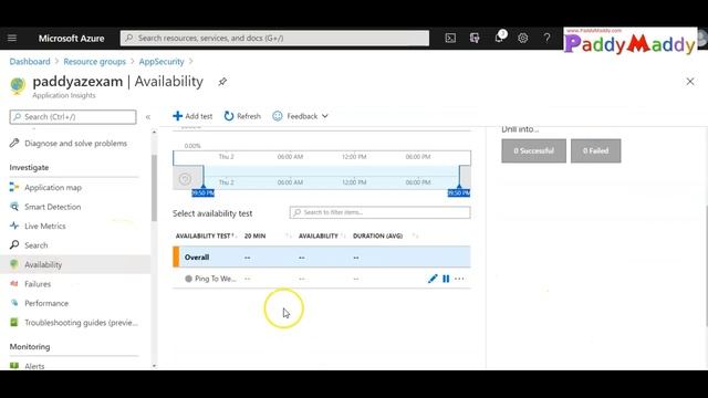 Azure Synthetic Monitoring - Application Insights URL Ping Test, Multi Step web test смотреть онлайн