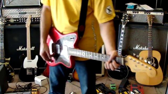 Fender Toronado MIM, Music Man HD-130 head-4x12 classic cab, Boss ML-2 & OS-2 pedal смотреть онлайн