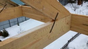 Установка стропил, монтаж ! Как сделать крышу на доме 6х7