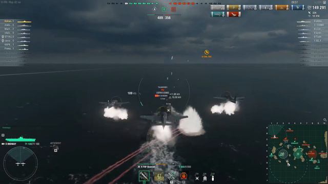 Авианосец Midway.