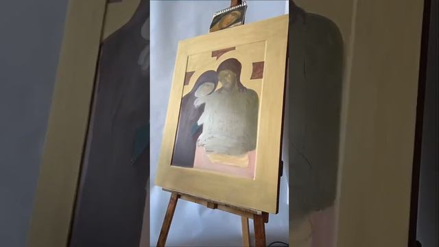 Написание иконы «Не рыдай Мене Мати»