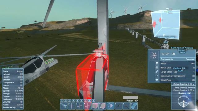 [Mod Review] Space Engineers Ep 48 - Helicopters смотреть онлайн