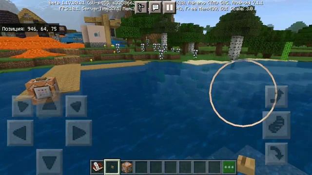 учимся телепортироваться с помощью командного блока и координатов!!! смотреть онлайн