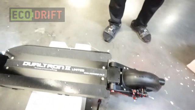 Новенький Dualtron II Limited открываем, катаемся.