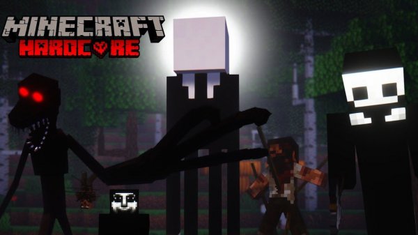 САМАЯ СТРАШНАЯ СБОРКА MINECRAFT ч1