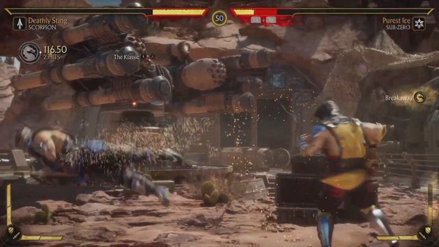 Mortal Kombat 11 - Scorpion vs Subzero (Hard) 4K HD смотреть онлайн