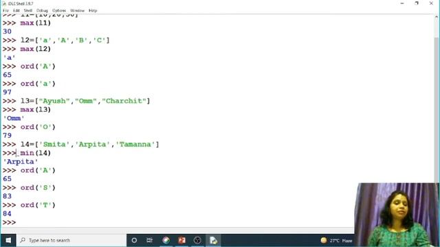 #LIST FUNCTIONS IN PYTHON(part-3) #clear()#count()#max()#min()#remove()#pop()#del statement смотреть онлайн