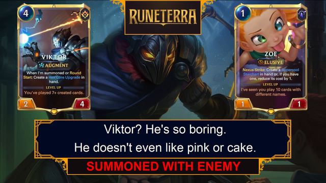 When Champions Meet Viktor - LoR