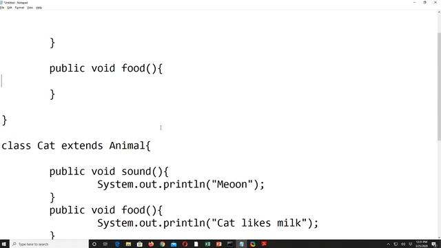 method overriding смотреть онлайн