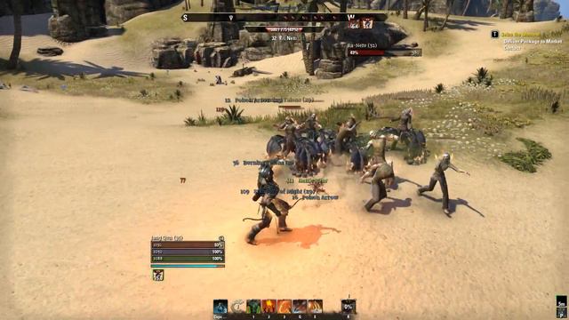 The Elder Scrolls Online (TESO) - Battue lvl.27~37 Daggerfall 엘더스크롤 смотреть онлайн
