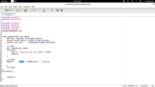 C++ How to open a Directory смотреть онлайн