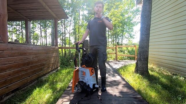 Мойка STIHL RE 120 PLUS. Обзор для покупателей смотреть онлайн