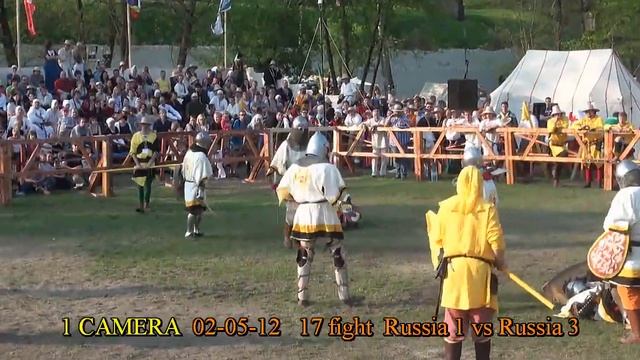 Warszava Battle Of Nations 02-05-12  17 Fight Russia 1 Vs Russia 3
