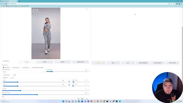 Как обработать видео в нейросети Stable Diffusion смотреть онлайн