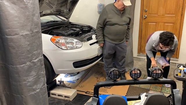 Сам Себе Автомеханик: Меняем ремень генератора и ремень гидроусилителя на Hyundai Accent 2011 смотреть онлайн