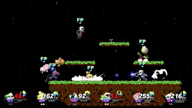 Super Smash Bros Ultimate Amiibo Fights – Request #16212 Undertale Battle