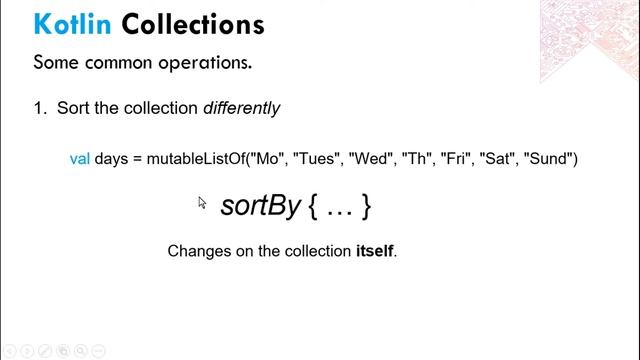 1.8 Kotlin Collections API смотреть онлайн