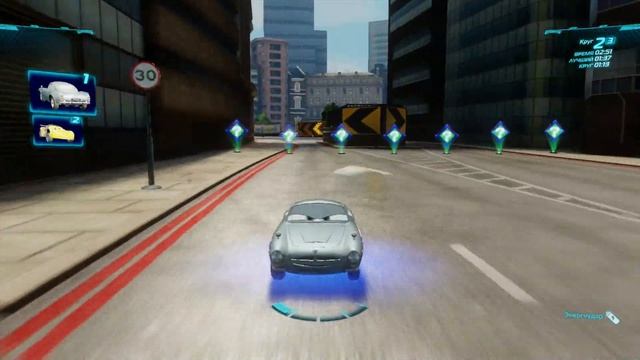 Финн Макмисл - Гайд-тур - Боевой заезд (Тачки 2/Cars 2 Прохождение) смотреть онлайн