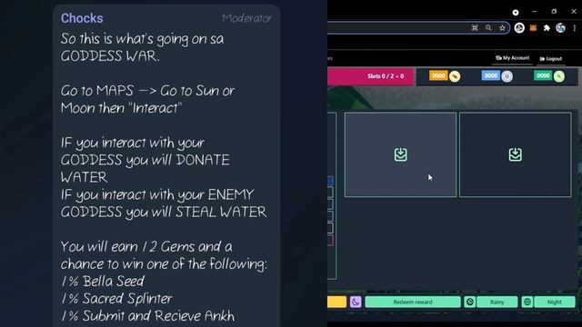 BFC UPDATE ! HOW TO PLANT LUNA STAR IN GODDESS LAND + HOW TO FARM (SS) SACRED SPLINTER ! (TAGALOG) смотреть онлайн