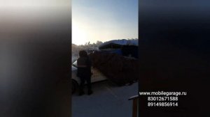 Портативный гараж Наташа. Обзор с замерами