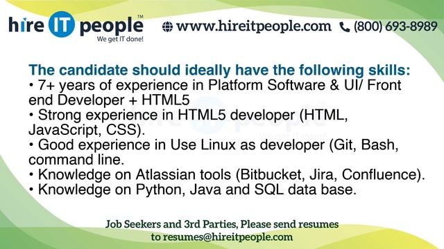 HTML,CSS,Javascript,Jquery,PHP,Drupal Jobs | AngularJS Jobs | Bethpage, NY | Job ID: 37950 | смотреть онлайн