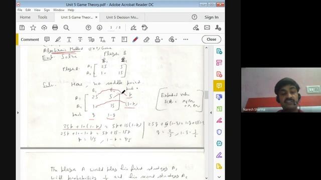Two-person, Zero Sum Game|| with or without Saddle point||Game Theory Lecture 1 смотреть онлайн