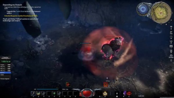 V Rising Speedrun ~2 hours to Iron Weapon & Hallowfang Full