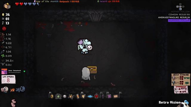 #009 Иден стрик на все главы | Образец | The Binding of Isaac: Repentance смотреть онлайн