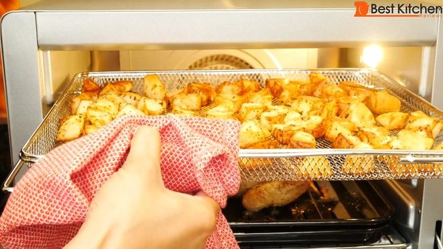 Ninja Foodi XL Pro Air Fry Oven DEMO REVIEW CLEANING смотреть онлайн