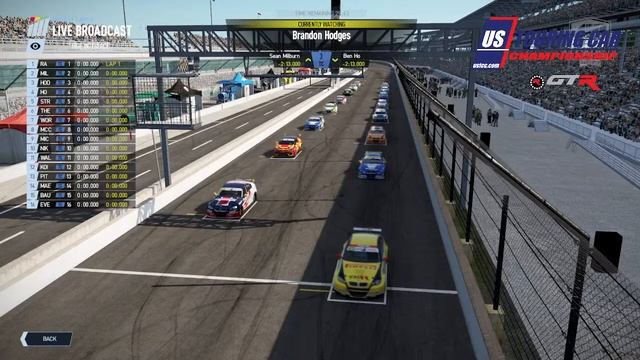 2023 Virtual Racing Indianapolis Round 7- GTR Simulators смотреть онлайн