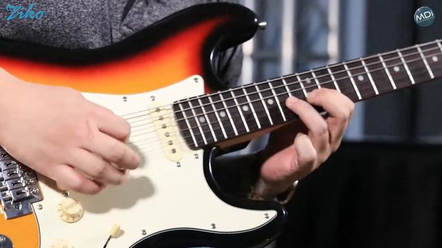 Ziko Electric Guitar - Sunburst Strat смотреть онлайн