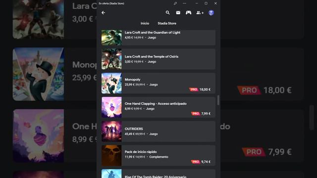 Repaso a las ofertas de Stadia 24/08/2021 смотреть онлайн