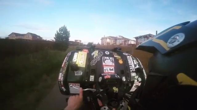 GoPro-Yamaha Grizzly 660 Wheelie смотреть онлайн