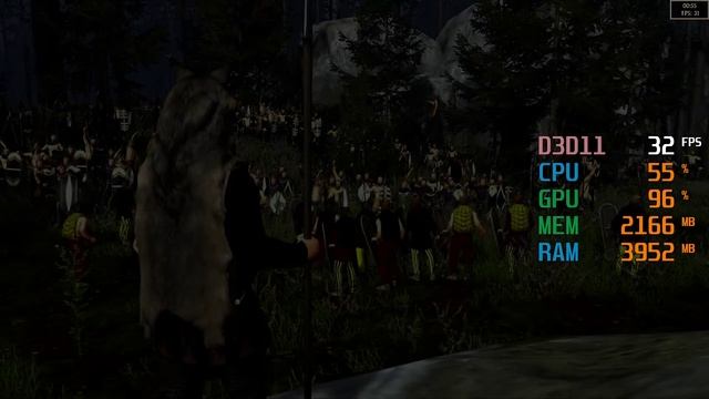 AMD Radeon RX 460 -- Intel Core 2 Quad Q6600 -- Total War ROME II Benchmark смотреть онлайн