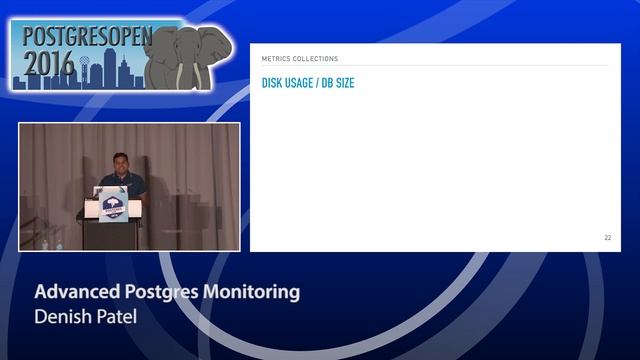 Postgres Open 2016 - Advanced Postgres Monitoring смотреть онлайн