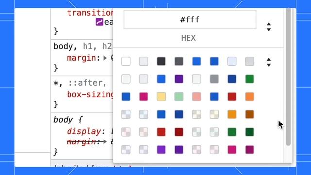 Authoring Colors With DevTools | DevTools Tips