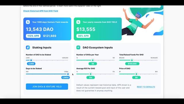 Обзор обновленного Dao Maker и Venture Yields смотреть онлайн