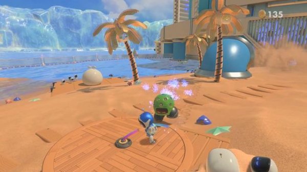 Astro's Playroom #1 - Родники Охлаждения , пляж роботов - Артефакты и Детали головоломки