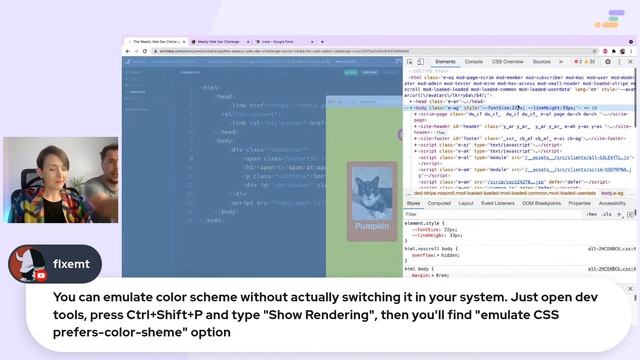 Live-code a cat social media site! HTML, CSS & JavaScript ? смотреть онлайн
