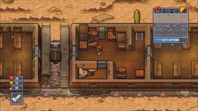 The Escapists 2, Побег из тюрьмы, №2 "Тюрьма-Поезд" смотреть онлайн