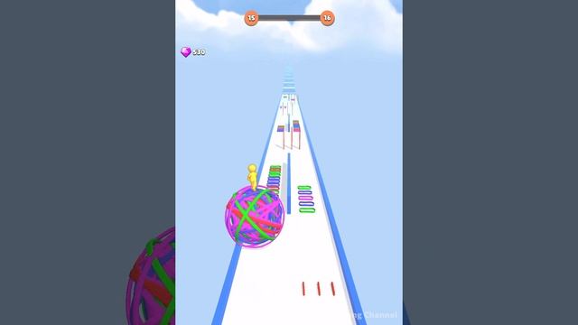 Rubber Ball - All Levels Gameplay Android,ios (Levels 14-16) смотреть онлайн