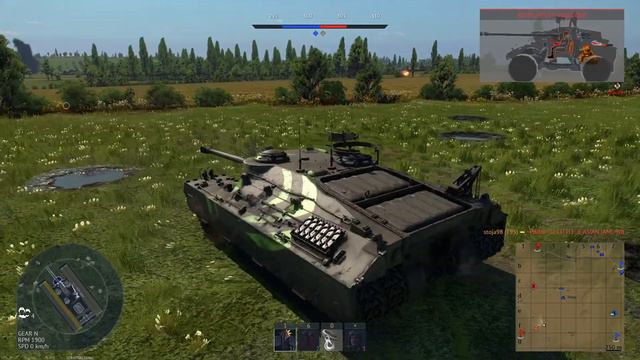 T95 Gunner sight gameplay l War Thunder смотреть онлайн