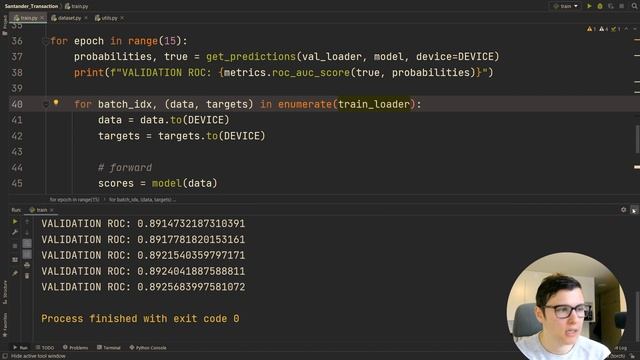 How to solve Santander Kaggle Transaction Competition [Top 1% Solution, No Ensemble] смотреть онлайн