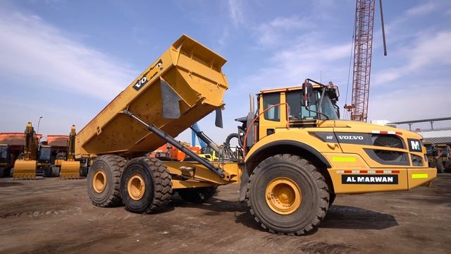 Volvo A40F Articulated Dump Truck | 2015 смотреть онлайн