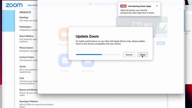 Download Zoom on MacBook Pro смотреть онлайн