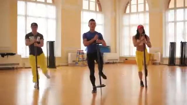 Силовая аэробика - урок №1 - sport-kosa.ru смотреть онлайн