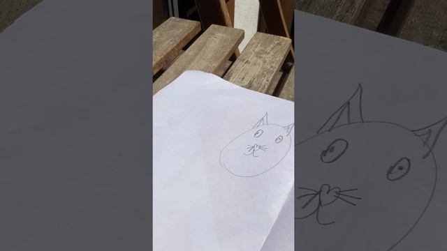 РИСУЕМ КОТА КОТОРЫЙ СИДИТ! МАСТЕР КЛАСС ПО РИСОВАНИЮ КОТА-3 ЧАСТЬ! смотреть онлайн